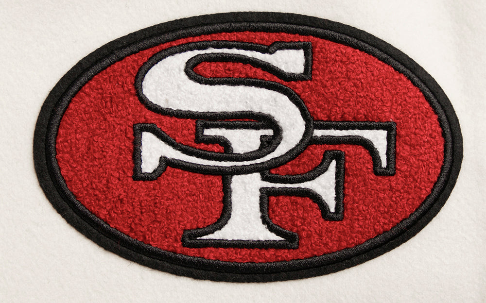 NFL SAN FRANCISCO 49ERS RETRO CLASSIC WOMEN'S RIB WOOL VARSITY